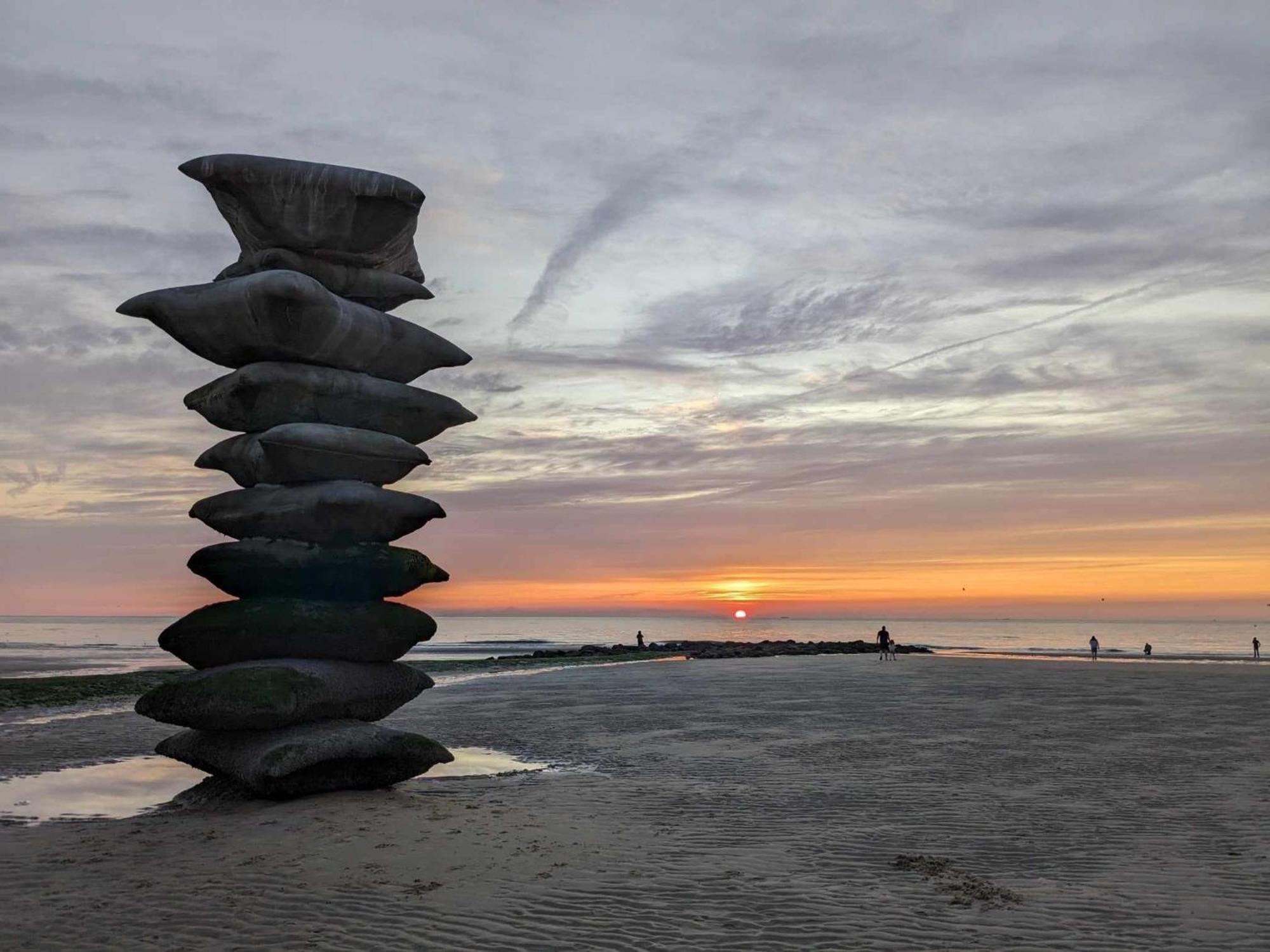 Vista Linda, Leuk Appartement Vlak Bij Zeedijk En Strand Ostend Luaran gambar